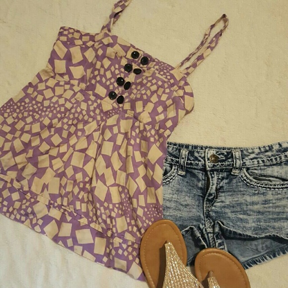 Marc By Marc Jacobs Tops - CCO-Marc Jacobs Lilac and Pink Tank Shirt Size 0👚